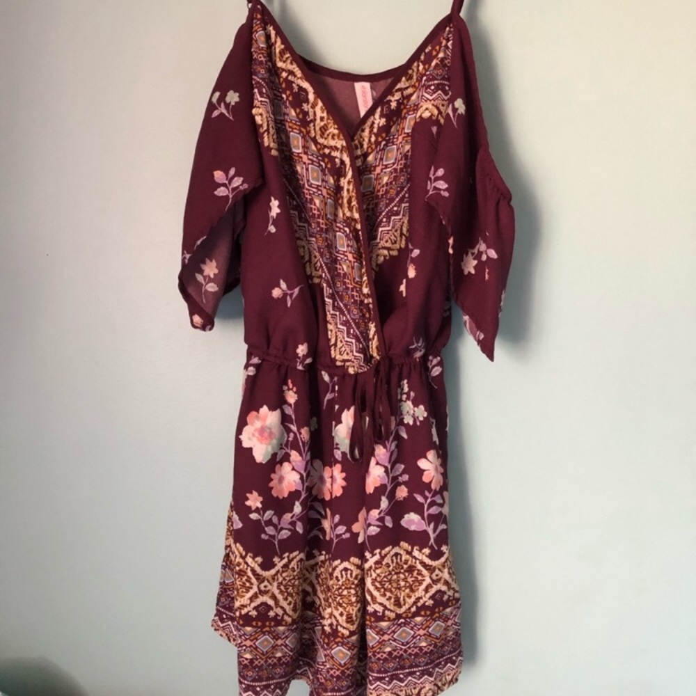 NWOT Xhilaration purple romper small
